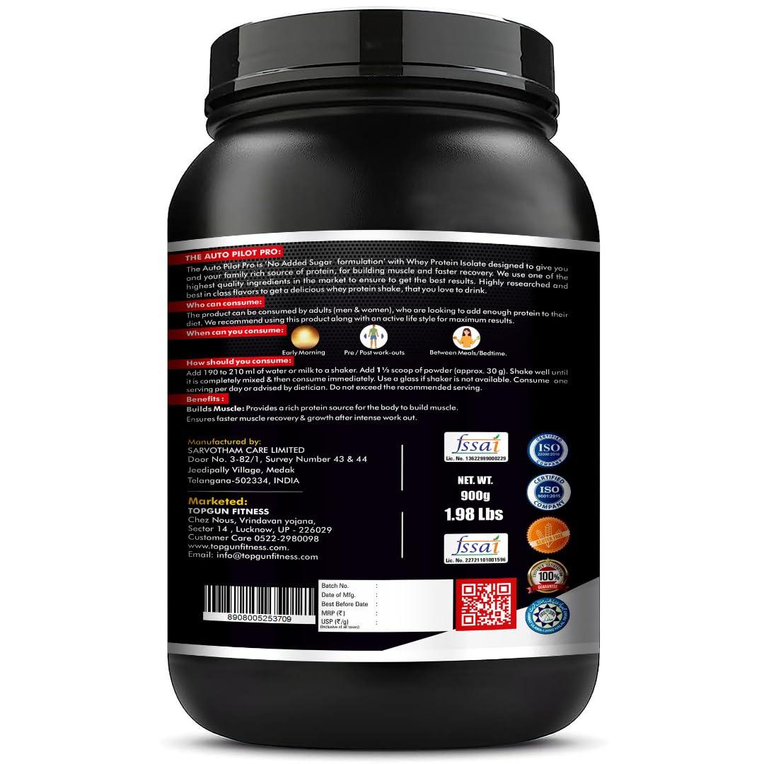 TOPGUN FITNESS Whey Protein Isolate The Auto Pilot Pro (Coffee Mocha)