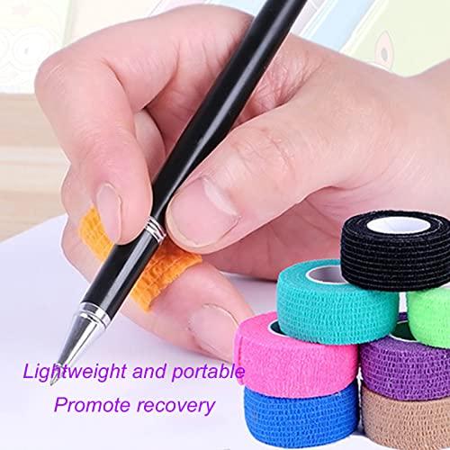 CABE Easy to Apply Adhesive Dressings 10 Flexible Wound Healing Dressings Self Adhesive for Fingers on Swollen Wounds