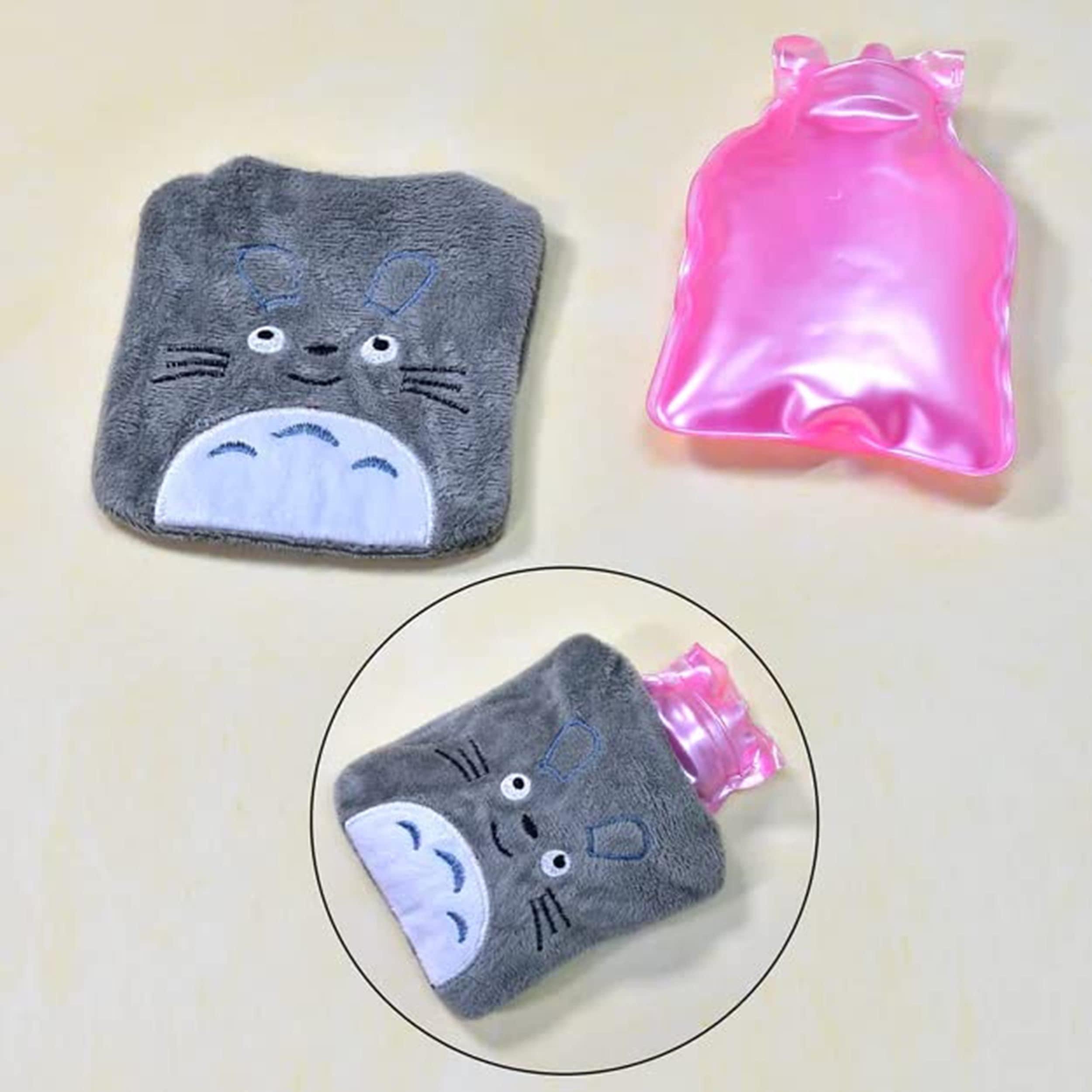 M\'BEAUTY M\'BEAUTY TOTORO CARTOON HOT WATER BAG SMALL HOT WATER BAG WITH COVER FOR PAIN RELIEF, NECK, SHOULDER PAIN AND HAND, FEET WARMER, MENSTRUAL CRAMPS.