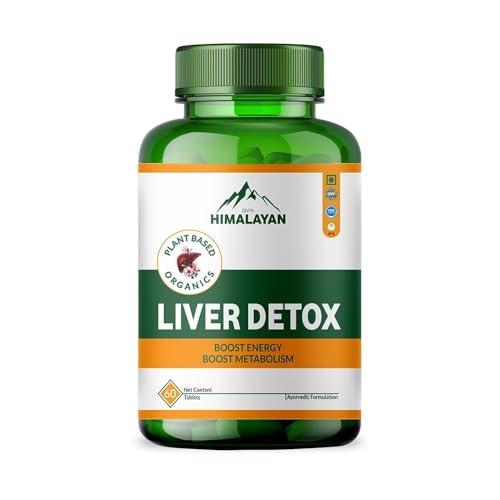 Divya Himalayan Divya Himalayan Plant-Based Liver Detox Supplement, 60 Tablets, Vegan, Non-GMO, Gluten-Free, Herbal Liver Support Formula