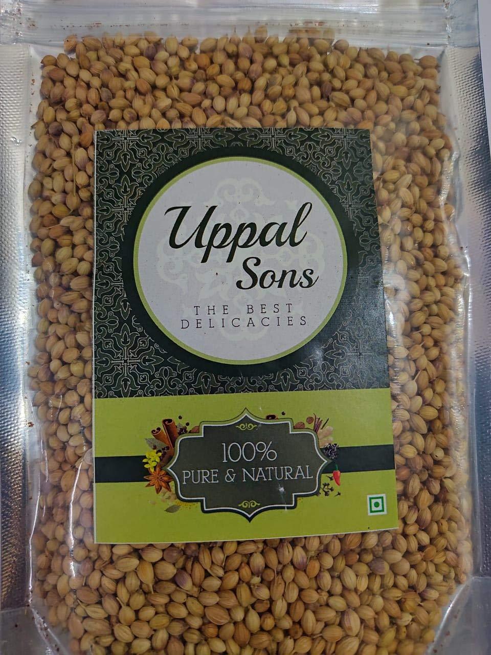 UPPAL SONS UPPAL SONS Coriander Seed Whole | Dhaniya Seeds | Sabut Dhania | Whole Dhania Seeds | Dhania Whole (500)