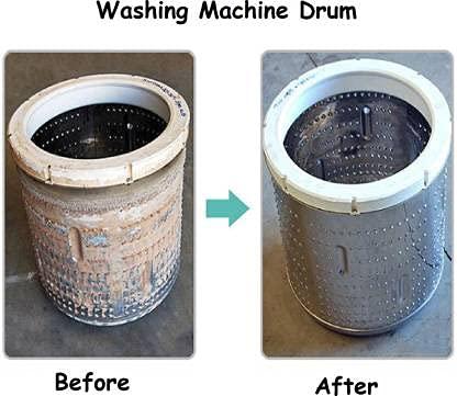 MAHARAJA MAHARAJA Smart Care Suitable for Godrej and all types of Washing Machine Scale Remover Lustre Pack of 6 x 100 Grams