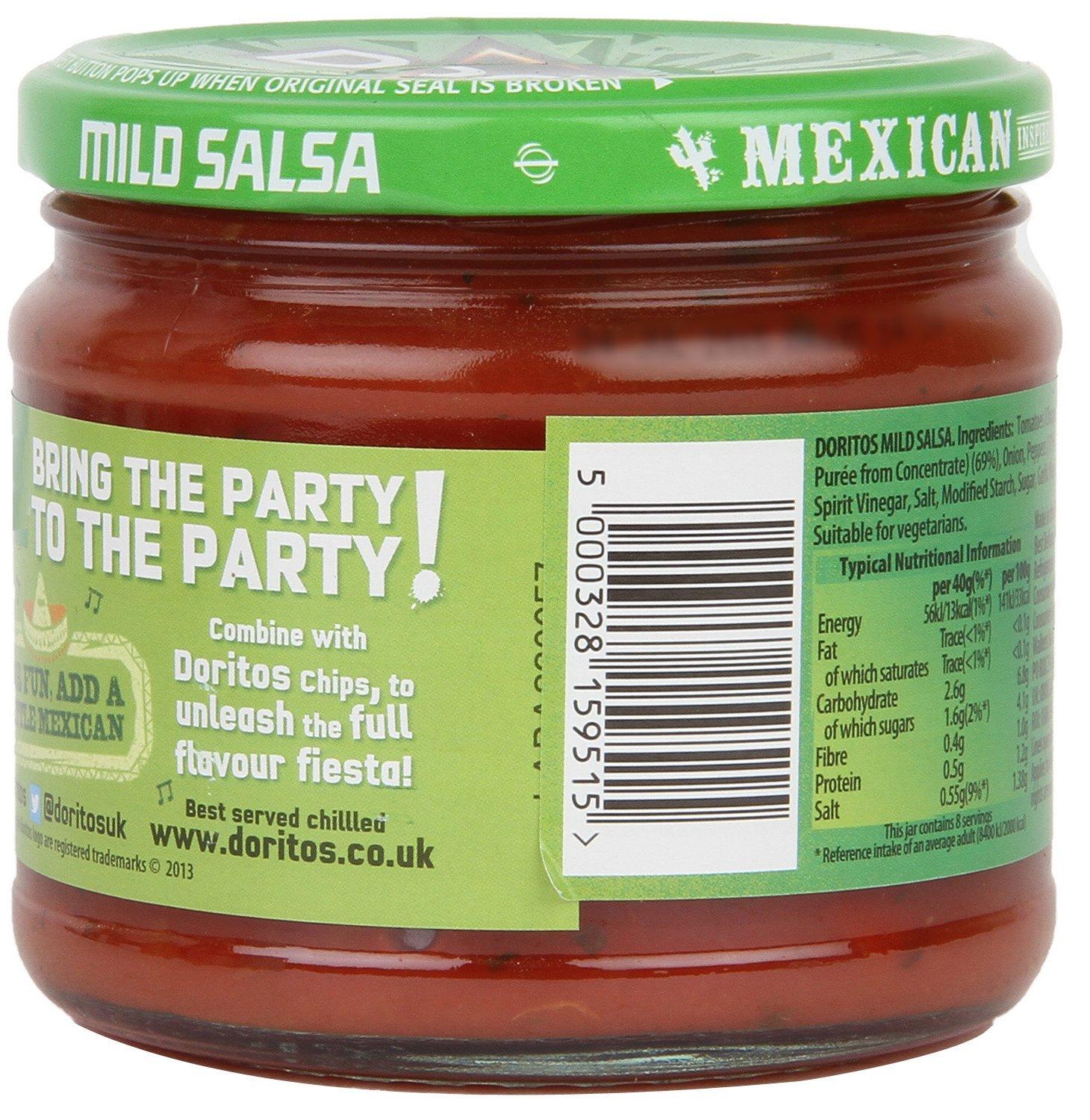 Doritos Doritos Sauce - Mild Salsa, 326g Jar