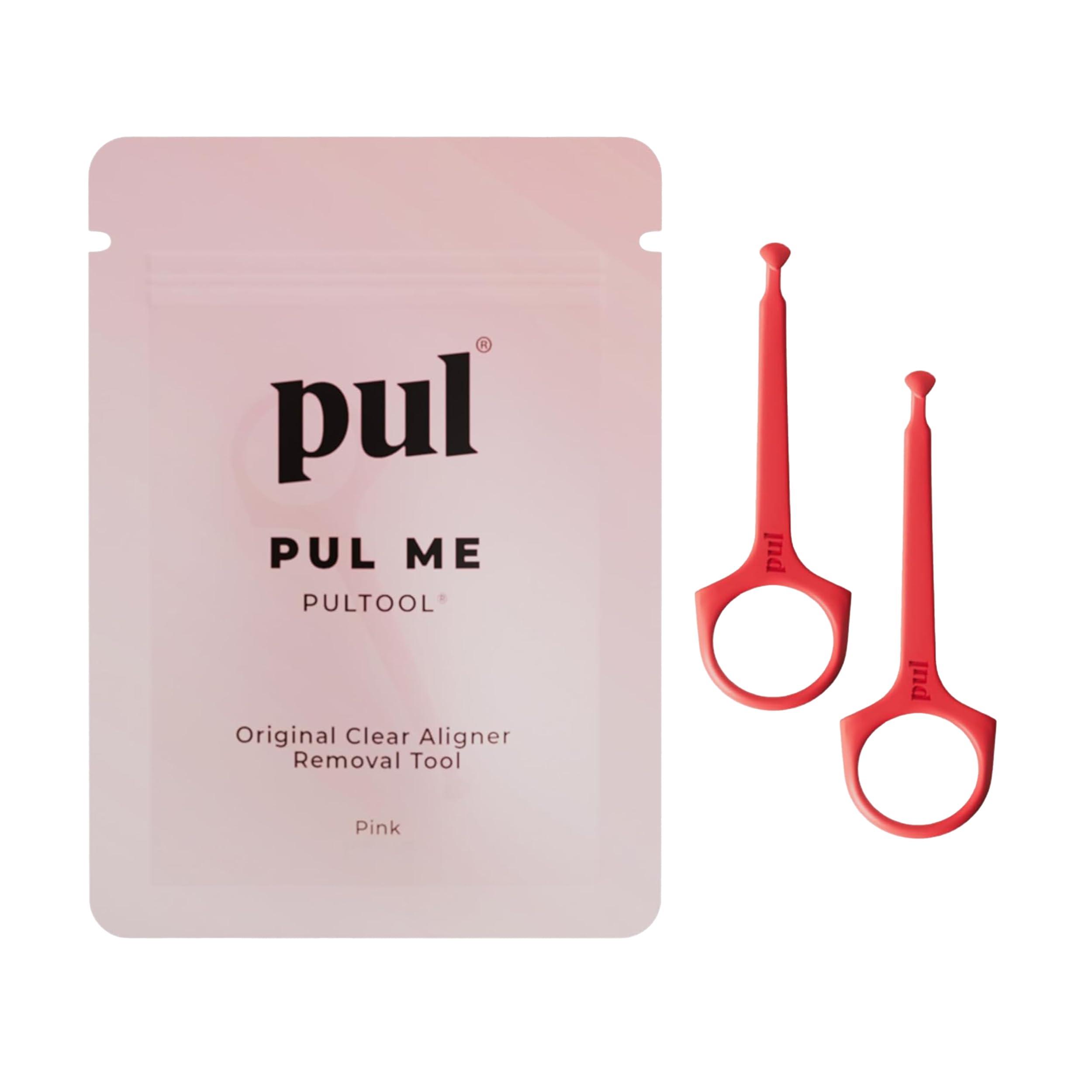 The Pultool Clear Aligner Removal Tool for Invisalign Removable Braces by The Pultool\' (Pink)