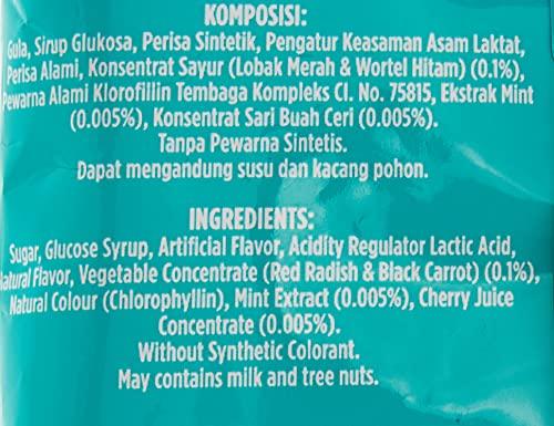 Fox\'s Fox\'s Crystal Clear Mint Blossom Oval Candy | Barley Mint & Cherry Mint, 4.41 oz 125 g