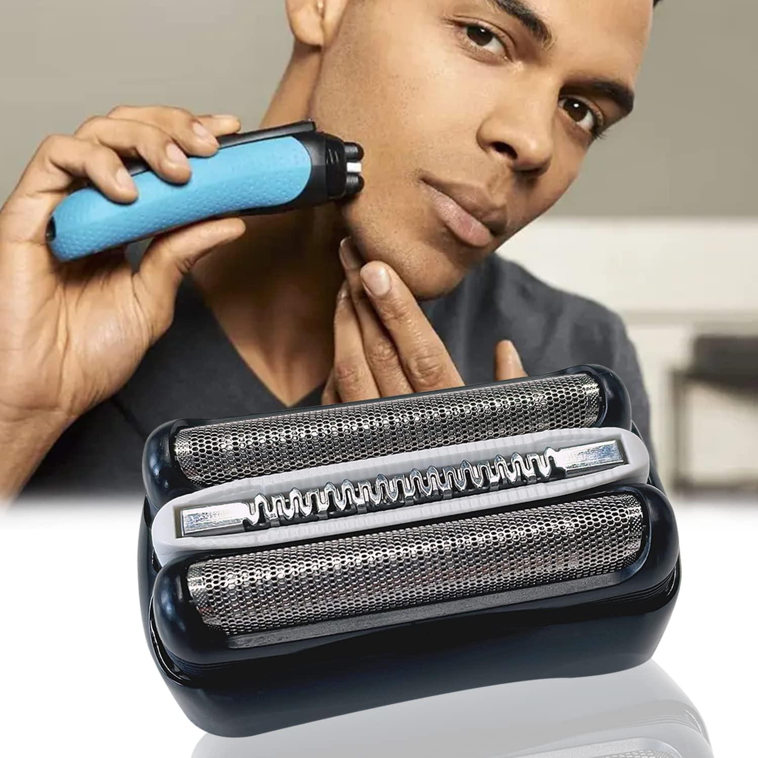 FRASAM FRASAM Series 3 32B Shaver Replacement Heads, Compatible With Braun 3 Series Foil And Cutter Replacement Heads, Compatible With Models 300S 3040S 3050Cc 3070Cc 3080S, 3090Cc Etc.