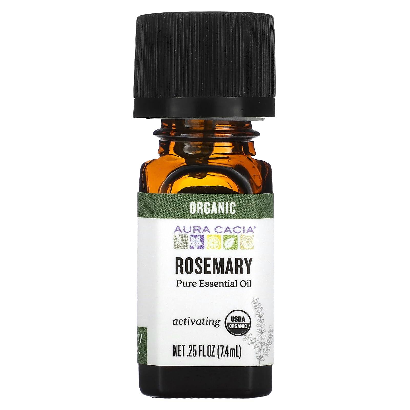 Aura Cacia Aura Cacia- Rosemary Organic Essential Oil .25 oz