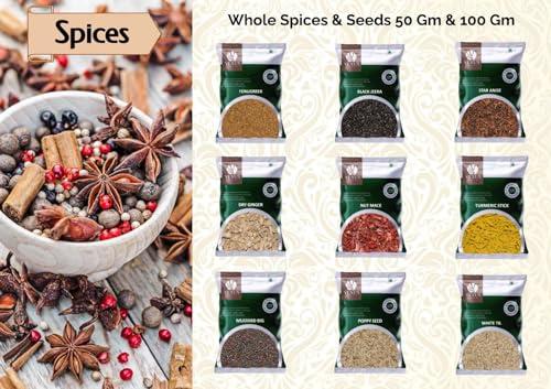 YEXUS Yexus Premium Ajwain Seeds, 50g | Ajmod | Jumud | Omam | Carom Seeds | Caraway | Thymol Seeds