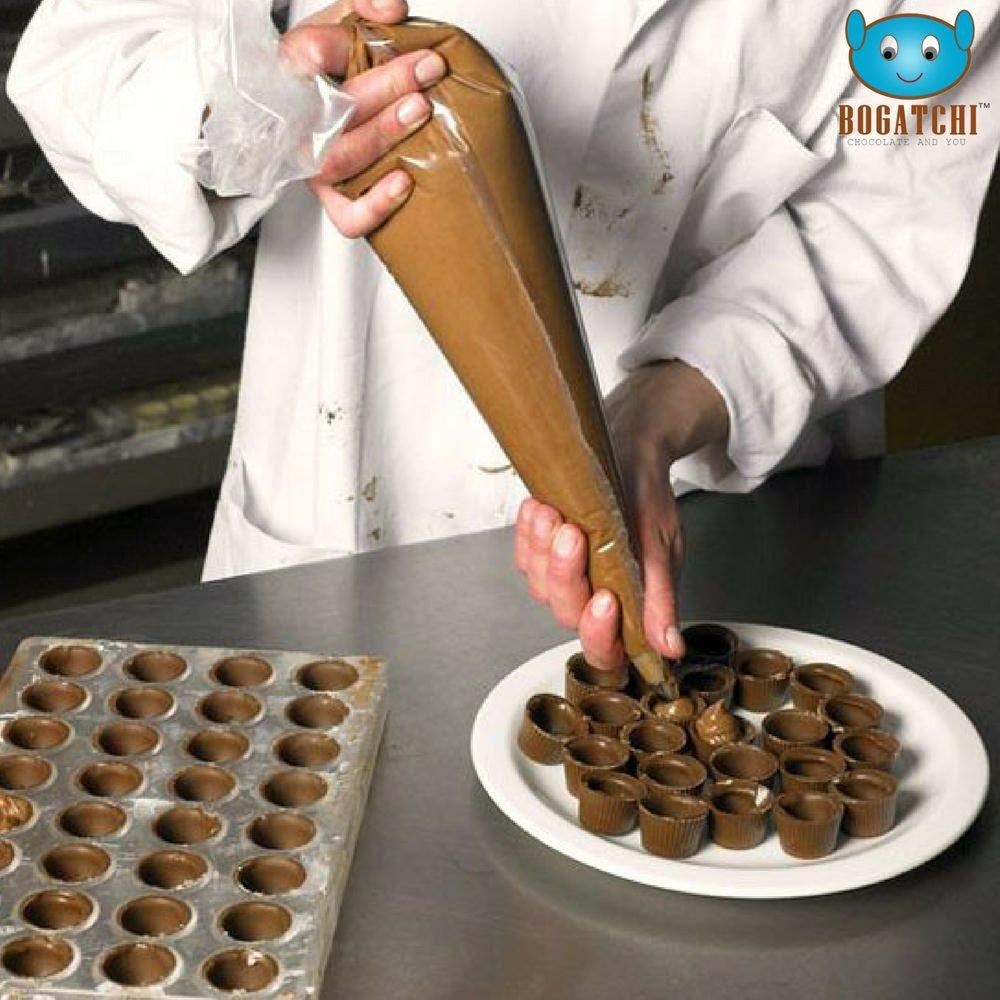 BOGATCHI BOGATCHI NUTTY ALMOND, 18% DARK CHOCOLATE WITH RICHNESS OF ALMONDS, 1 PIECE, CHOCOLATE BAR, 80g