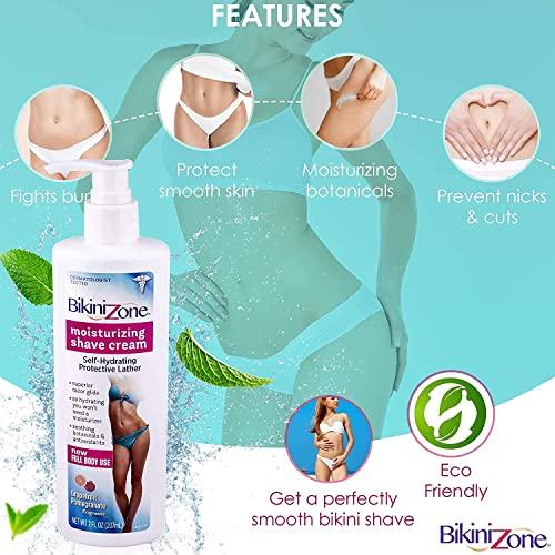 Bikini Zone Bikini Zone Moisturizing Shave Cream Grapefruit Pomegrante