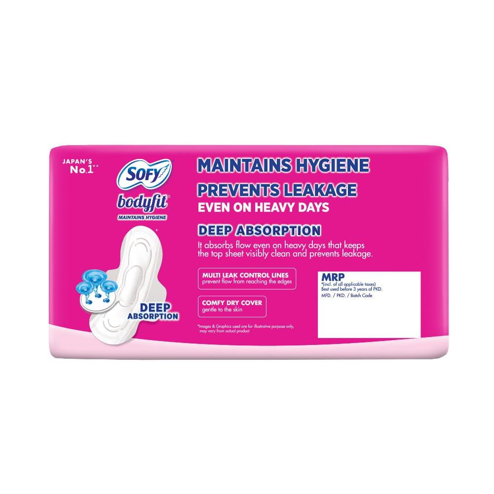 Sofy Sofy Bodyfit Sanitary Pads - Regular, Pack of 18
