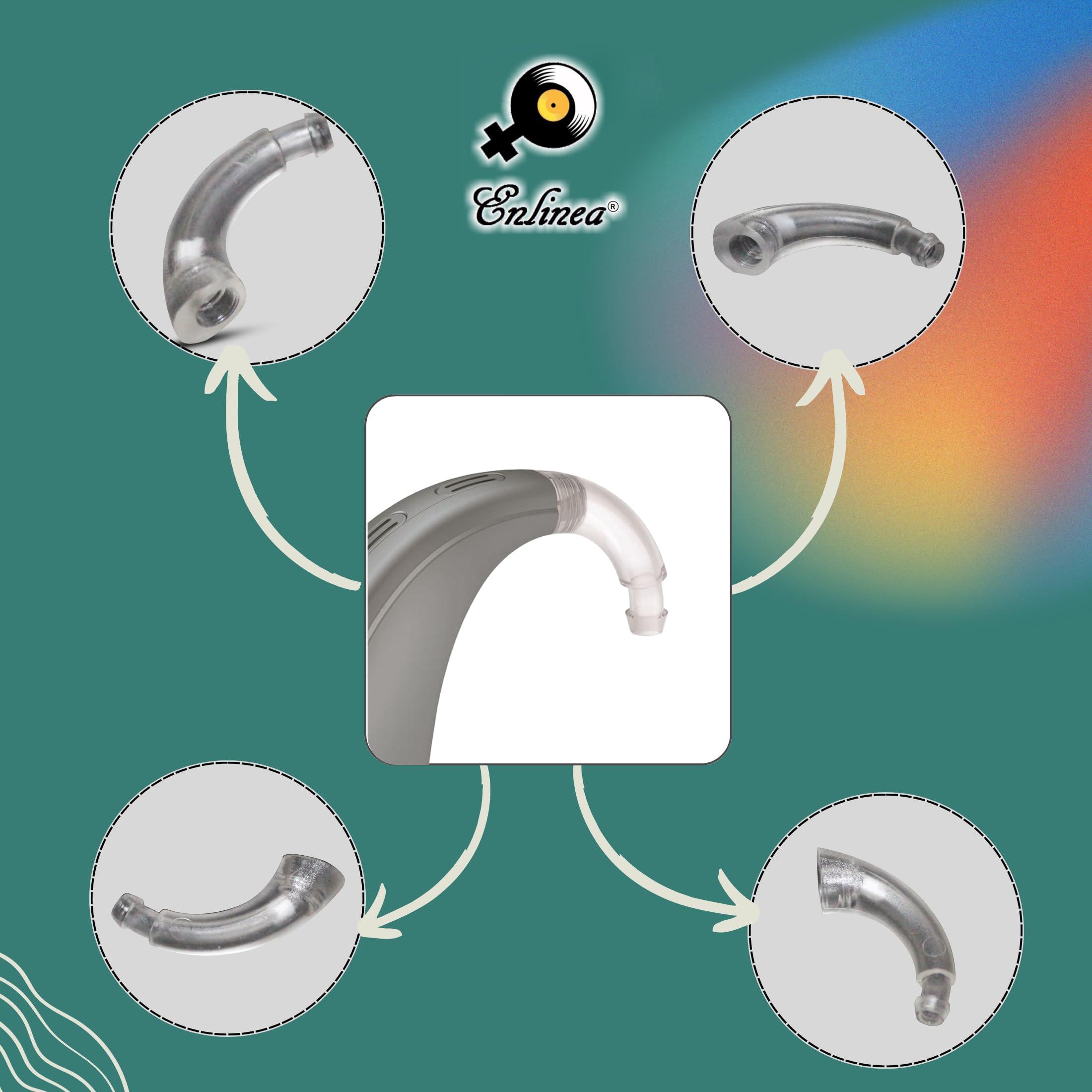 Enlinea ENLINEA Replacement Ear Hook for Phonak Sky Link M|| Hearing Devices Replacement Accessories | Easy Install | Durable ABS Material| Anti-Howling Ear Hook