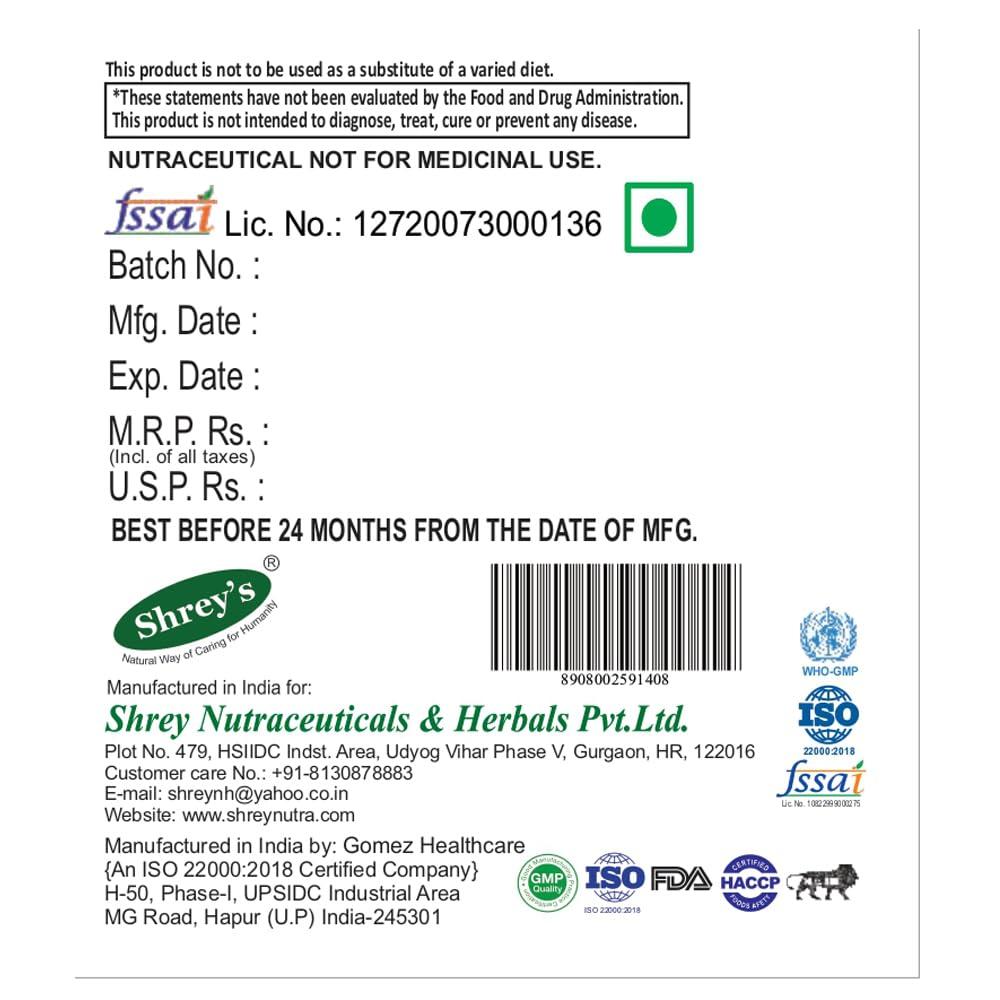 Shrey's Shreys Biofibe Probiotics Powder with Prebiotics & Zinc for Kids & Adults Supports Gut Health, Digestion & Immune System 30 Sachets Natural & Safe Formula