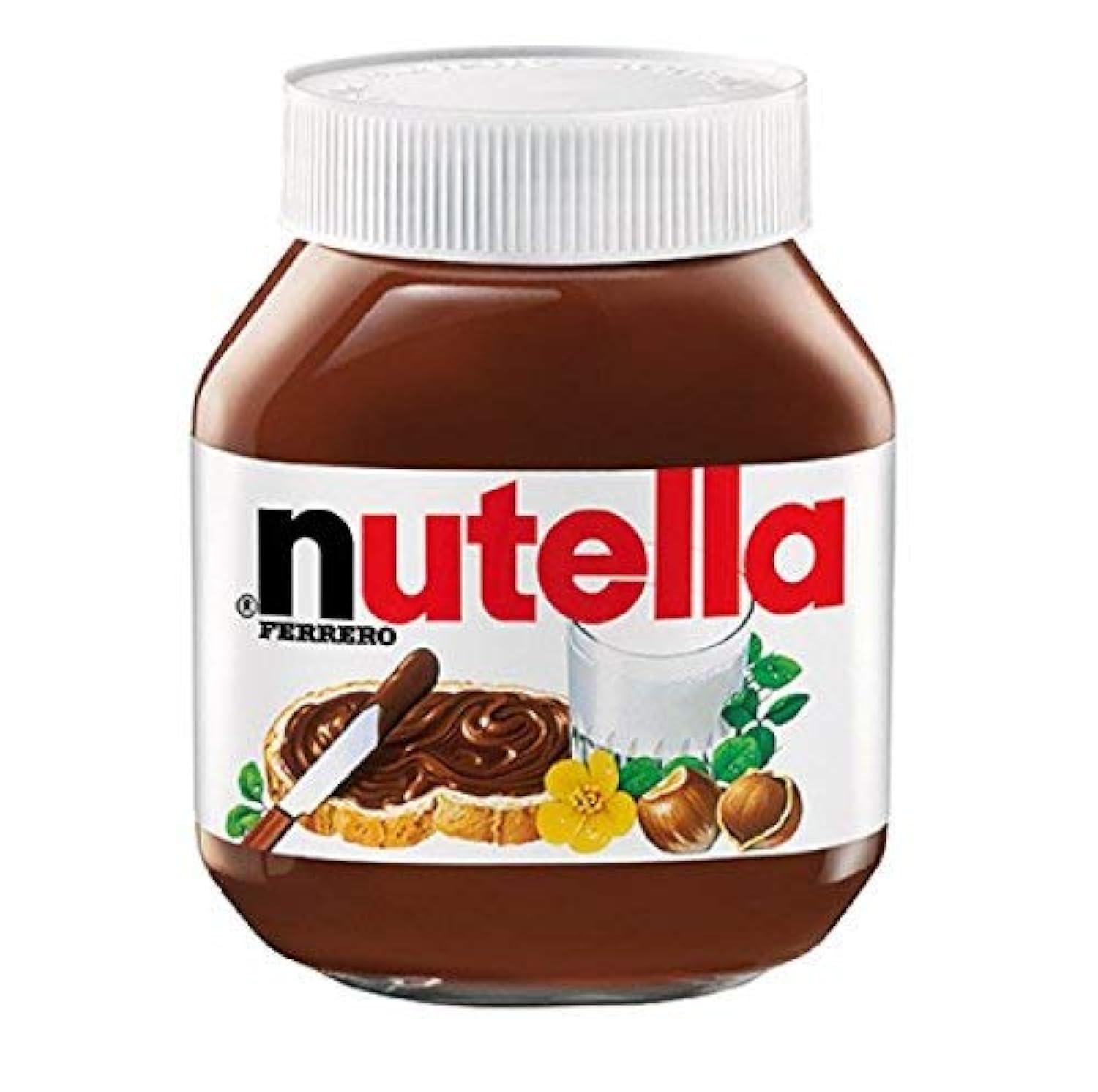 Nutella Nutella Ferrero Chocolate Spread Jar, 750 g