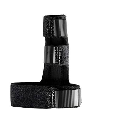 HANNEA HANNEA® Finger Splint for Middle Finger Knuckle Brace Finger fix Splint Straightening Support Protection Sleeve for Finger Immobilization, Fracture, Pain Relief(Black)