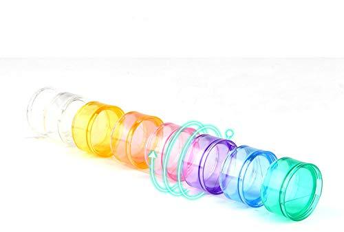 HaiSea HaiSea Weekly Travel Pill Planner-Monthly Pill Organizer, Daily Month Pill Box-Separate AM/PM Compartments Colors Vary (Purple)