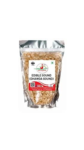 jai jinendra Jai Jinendra Dry Fruits Dhawda Gund | Whole Dink Gum Exotic | Gond Ladoo - Acacia Arabica Wild - Arabic Gum | 100% Pure and Natural | 2 kg