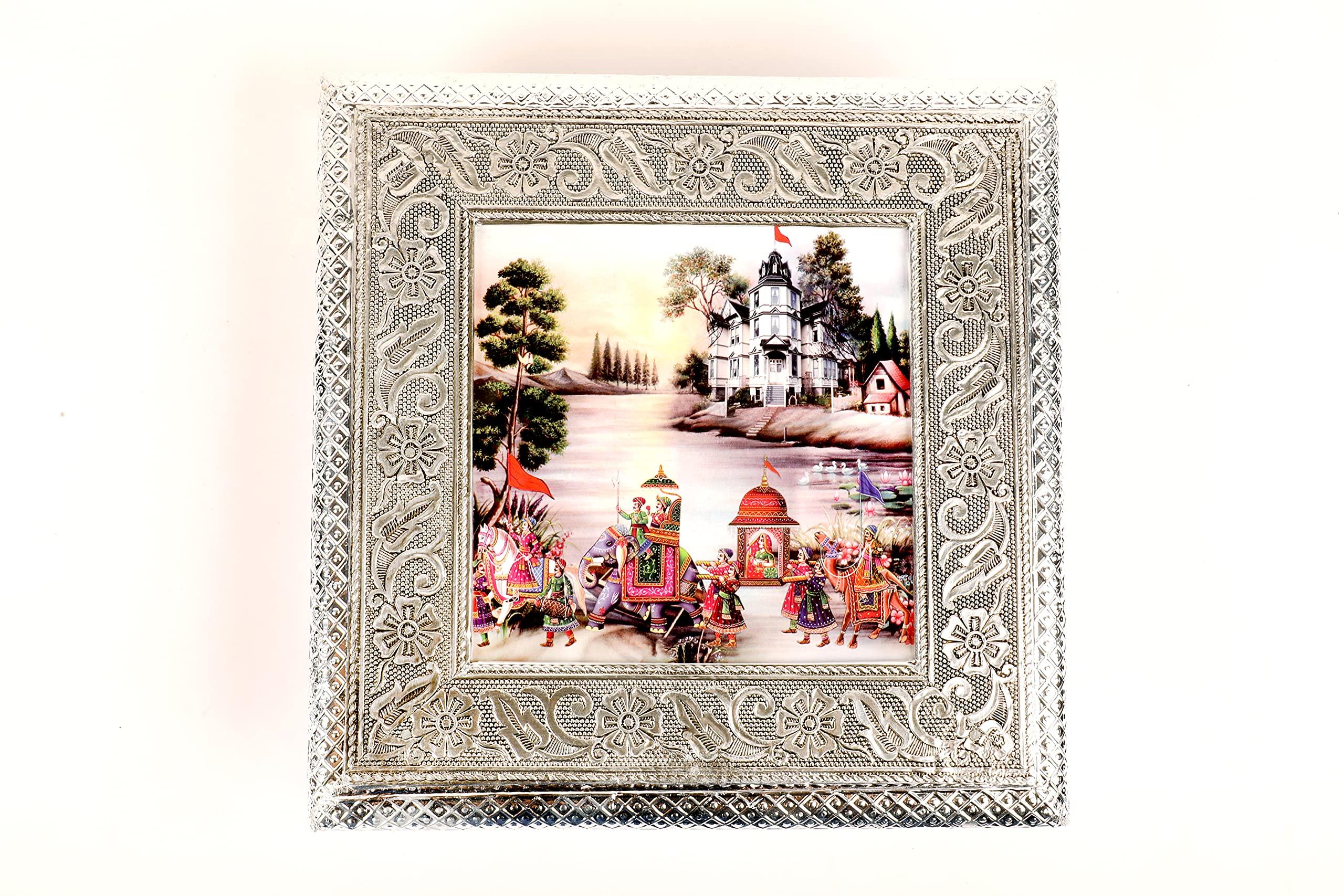 SHRI JAIN GROCERY SHRI Jain Grocery Dry Fruits Gift Box/Hamper Items (75 gm Each)(5) (Almond, Rasin, Cashew and Pista)