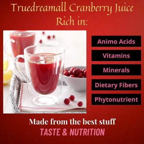 TRUEDREAMALL TRUEDREAMALL CRANBERRY - Pure Quality, Unsweetened, Pure & Organic (750 ml Concentrated)