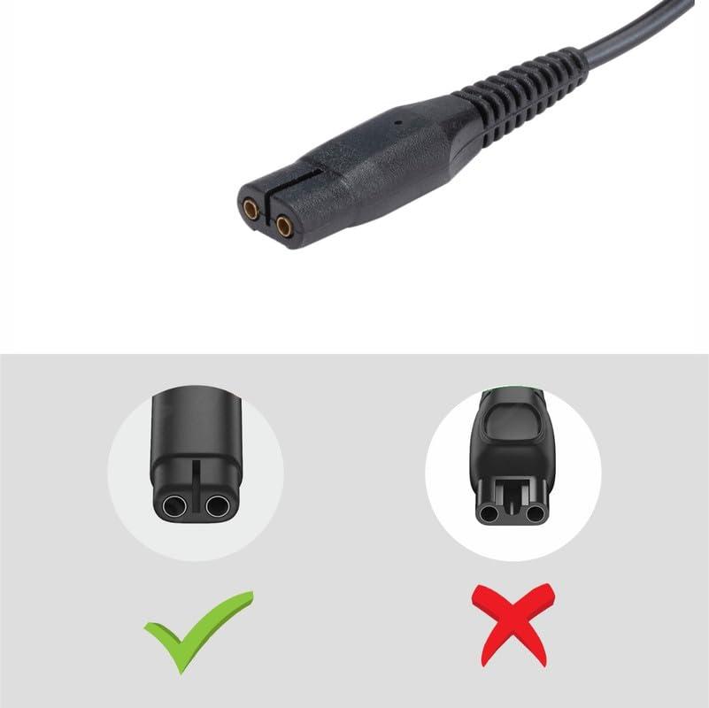 EVERHYPE EVERHYPE 4.3V USB Charging Cable Compatible With Philips Trimmers & Shavers| A00390 Replacement Charger (Complete list of compatible models in bullet point) BK BT3203