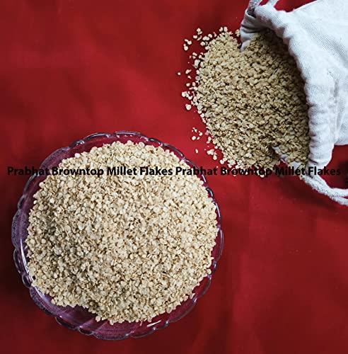 Prabhat Prabhat Millet Roasted Flakes Combo - Barnyard Millet Flakes, Browntop Millet Flakes, Foxtail Millet Flakes, Kodo Millet Flakes, Little Millet Flakes (200gm x 5 - 1Kg) | Breakfast Cereal