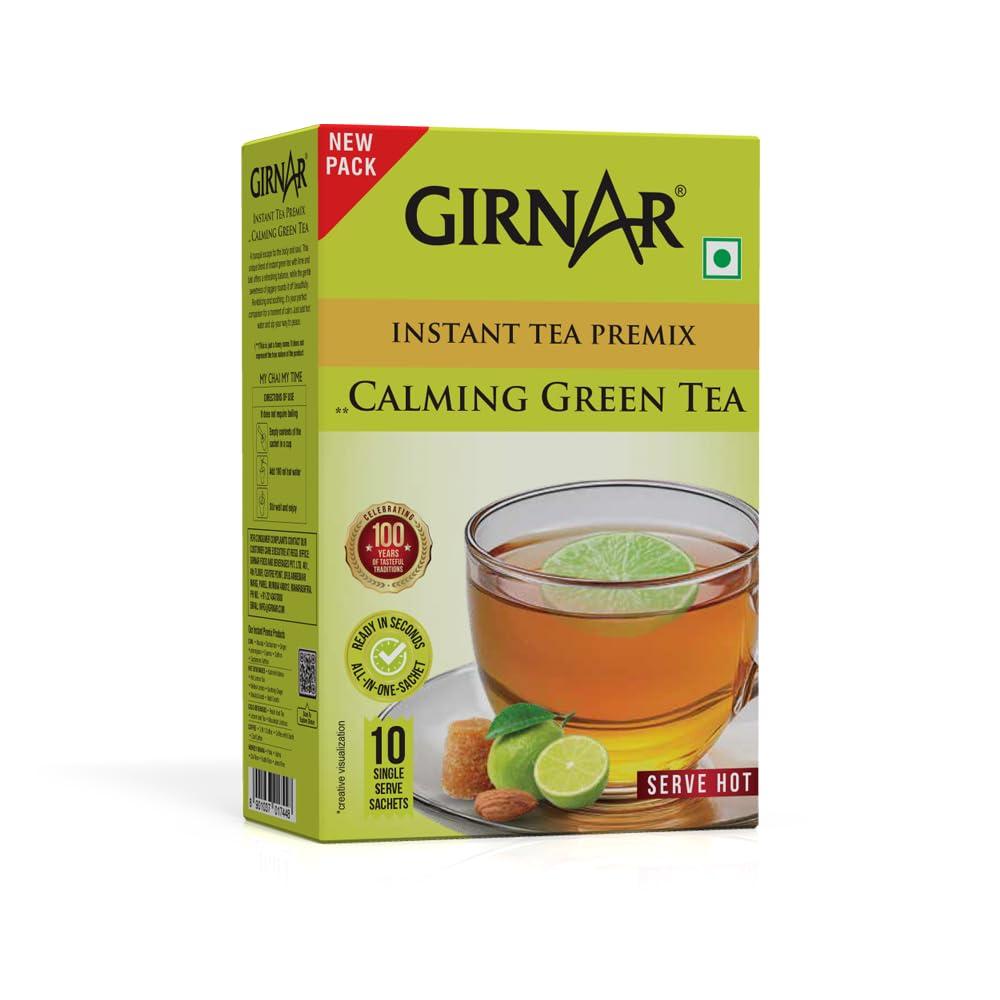 Girnar Girnar Instant Premix Calming Green Tea - Instant, 100 G