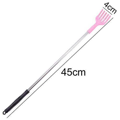 KAAS KAAS Back Body Itch Scratcher Rod and Massage Stick Portable Telescopic Back Scratcher Hand Massage Tool with Handle Itching Rod Body Massage Stick (Random Colours, 1Pcs)