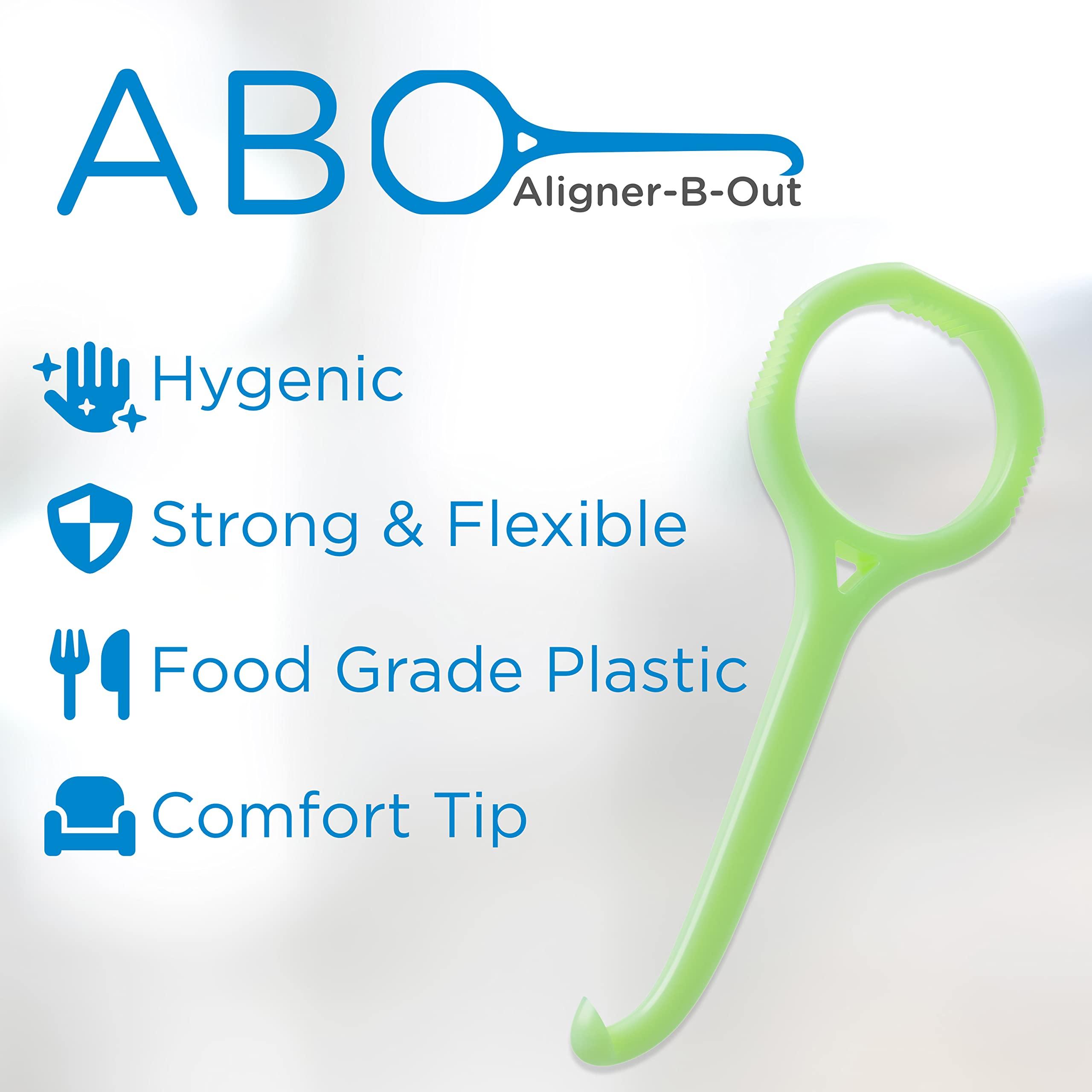 nCase Aligner-B-Out (Green 4 Pack) - Clear Aligner Removal Tool