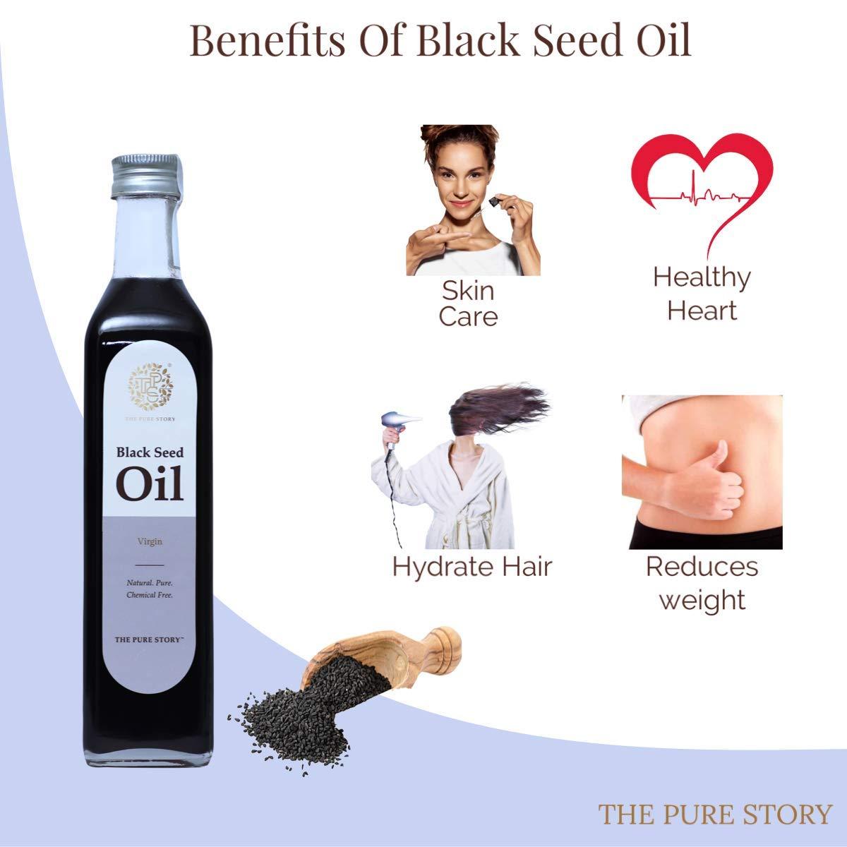 The Pure Story The Pure Story 100% Pure Black Seed Oil 250ml