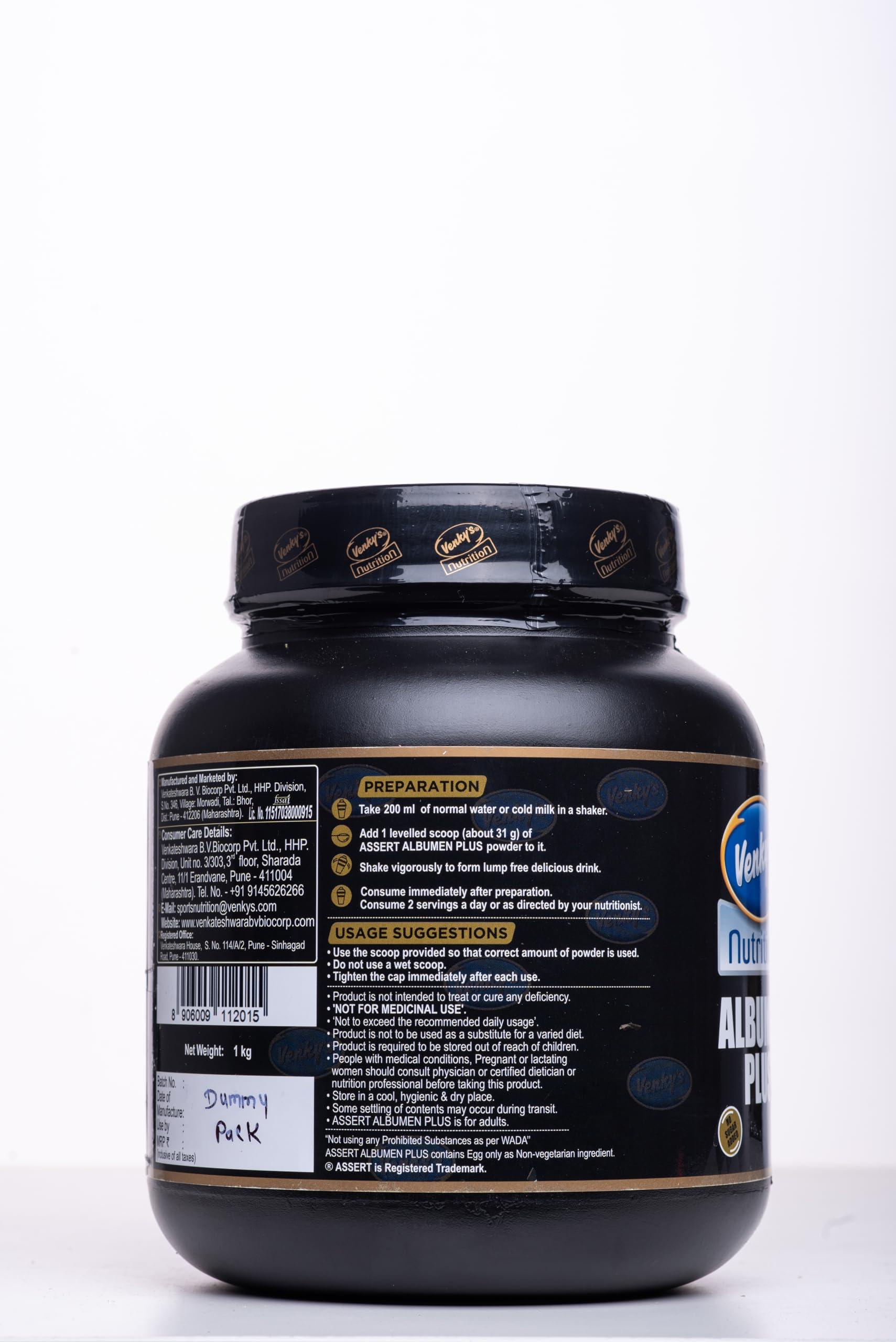 Venkys Nutrition Venkys Nutrition Albumen Plus 1Kg Mango Flavor