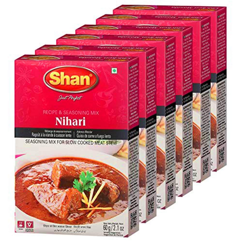 Shan Shan Nihari Masala, 2.12 oz  60 g, 6 Pack