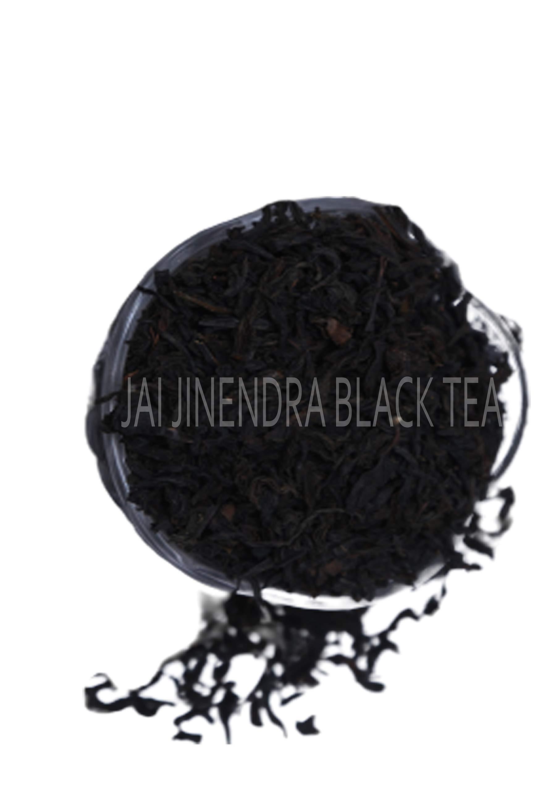 jai jinendra Jai Jinendra Darjeeling special Black Tea Chai Conventional Assam First Flush Mangalam Robust & Sweet Orthodox Black Tea, Premium Loose Tea Leaves, Hand Plucked and Robust Flavour (100gm)