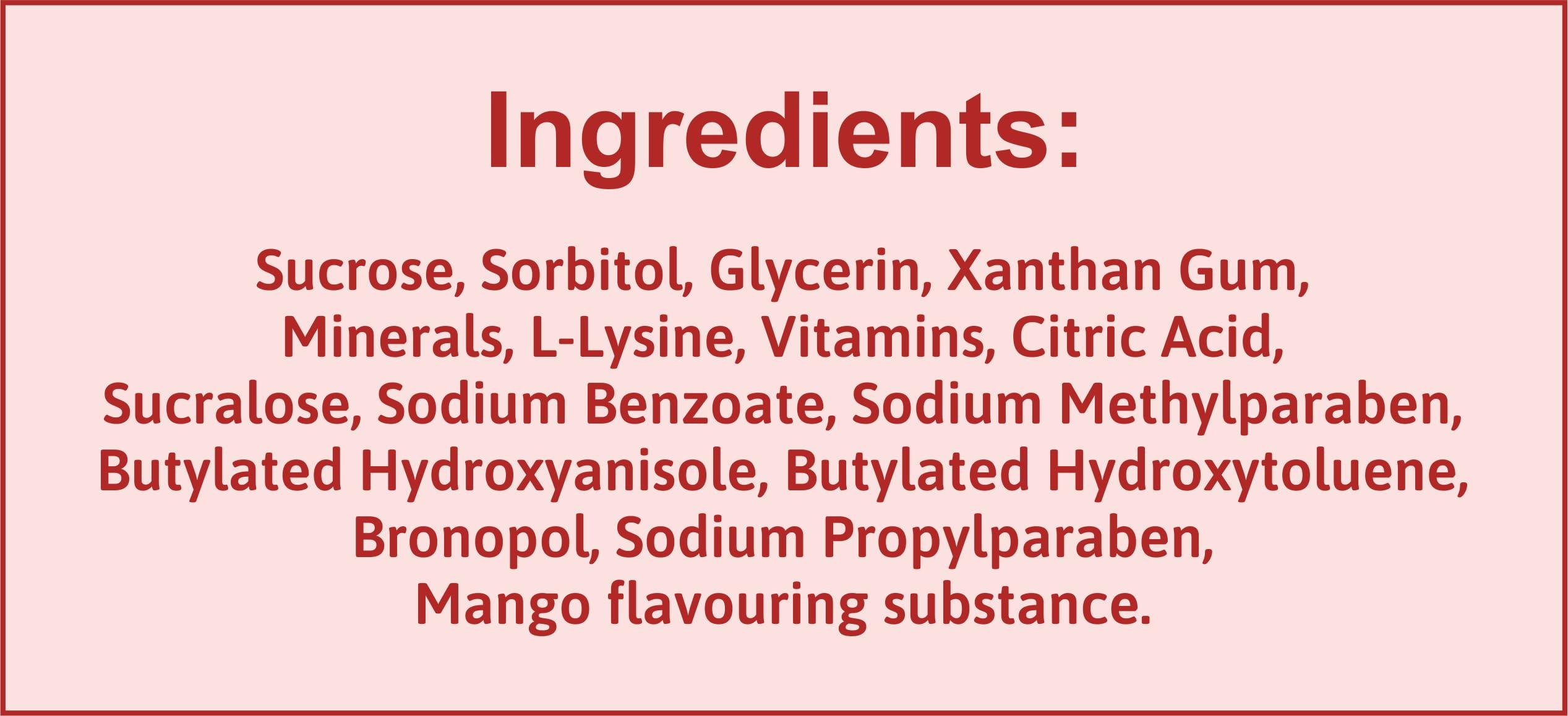 RP-SAP RP-SAP GOLD SYRUP WITH VITAMIN A, MANGO FLAVOUR