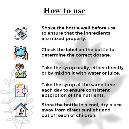 Generic Calvit 12 Syrup | Complete Nutritional Support | Vitamin D & B12 | Strong Bones | Cardiovascular Health | Anemia Relief | For All Ages | Calcium, B12, D3 Formula