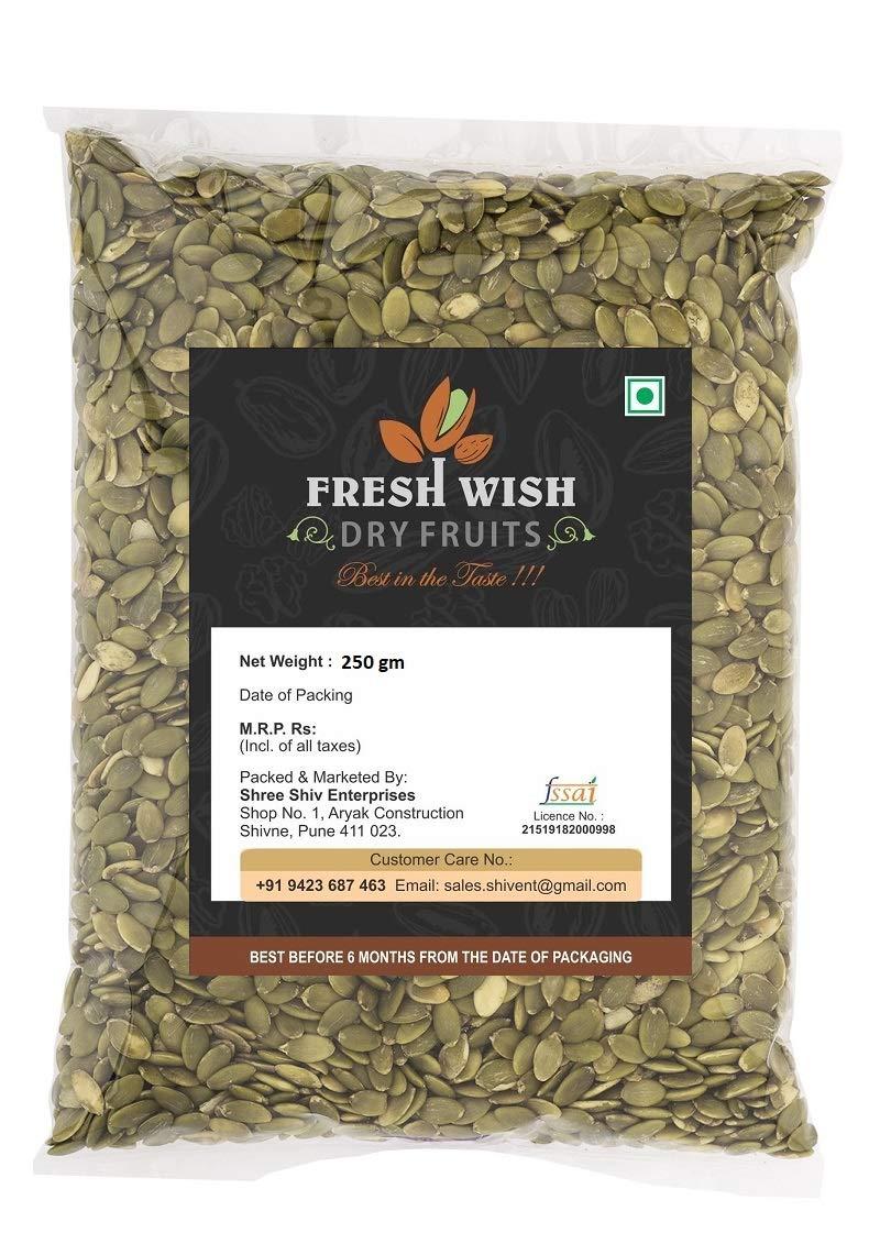 Fresh Wish Fresh Wish Dryfruits Pumpkin Seeds (kadu Ke Beej) 250 Gm (Pack of 1)