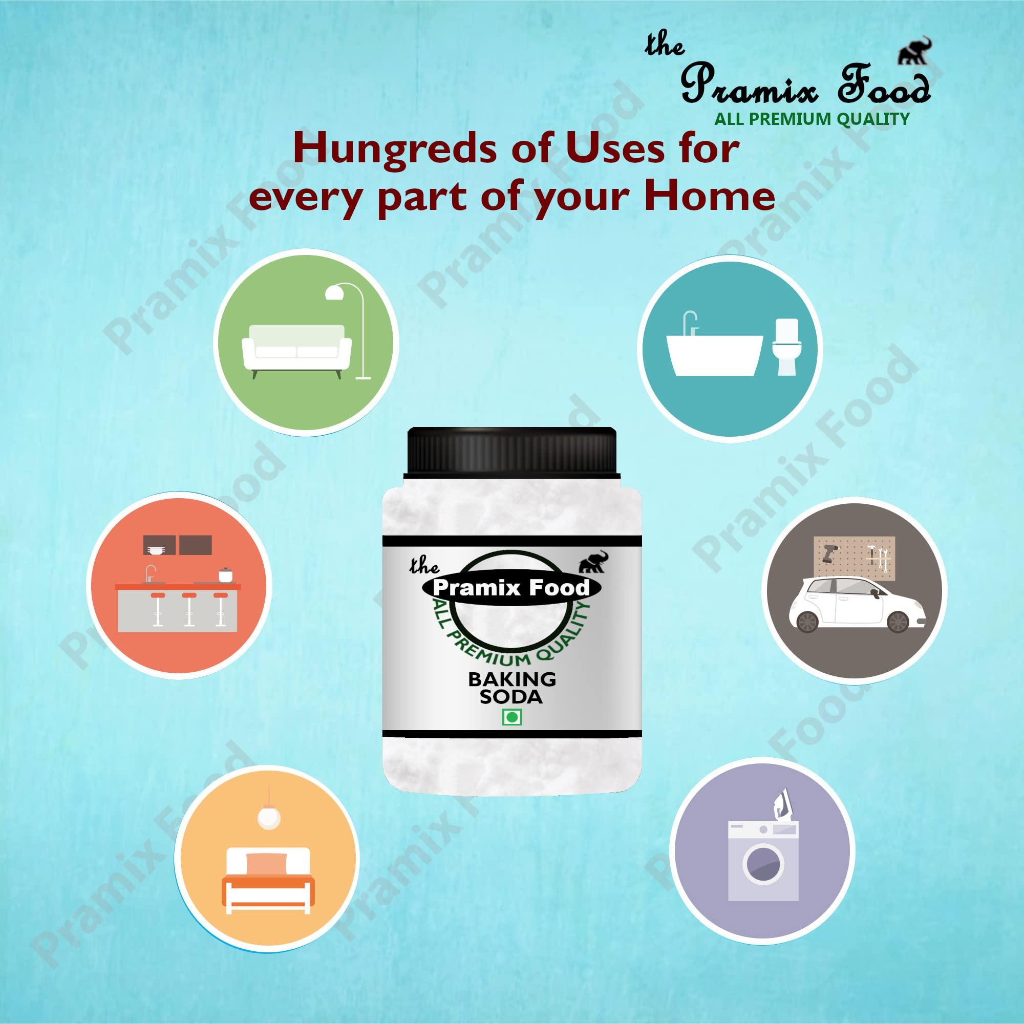 Pramix Pramix Baking Soda, Perfect for Baking, Cooking, Cleaning, Skin, Teeth, Hair & Scrubs (Multi-Purpose) - 250g