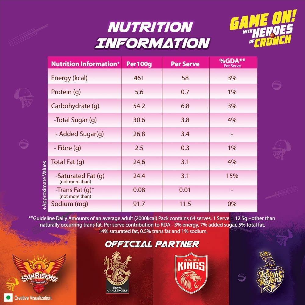 Nestle MUNCH Nestle Munch Maha Crunch-Illicious IPL Box- 800g (25g Wafer, Pack of 32)