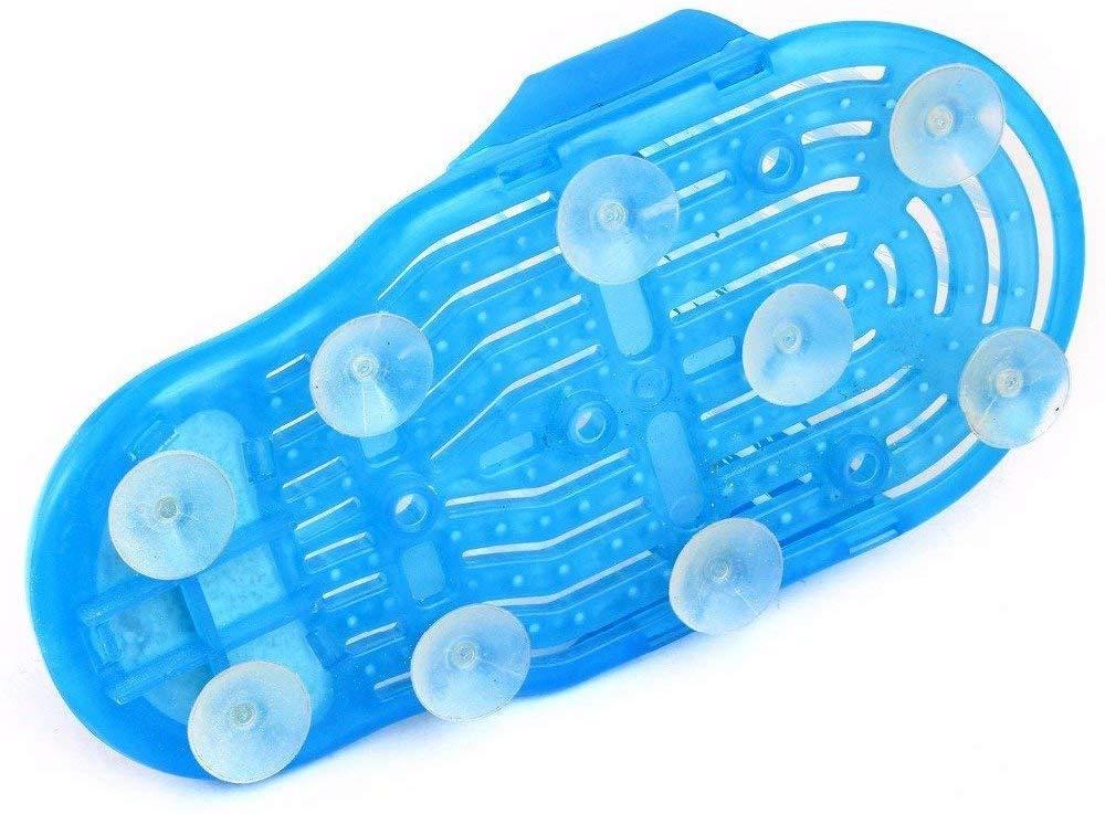Big saving Big saving Waterproof Easy Foot Cleaner Shower Slipper Easy Feet Shower Foot Massager Scrubber for All Age groups foot cleaning brush foot cleaner slipper Easy Feet Foot Cleaner (Blue)