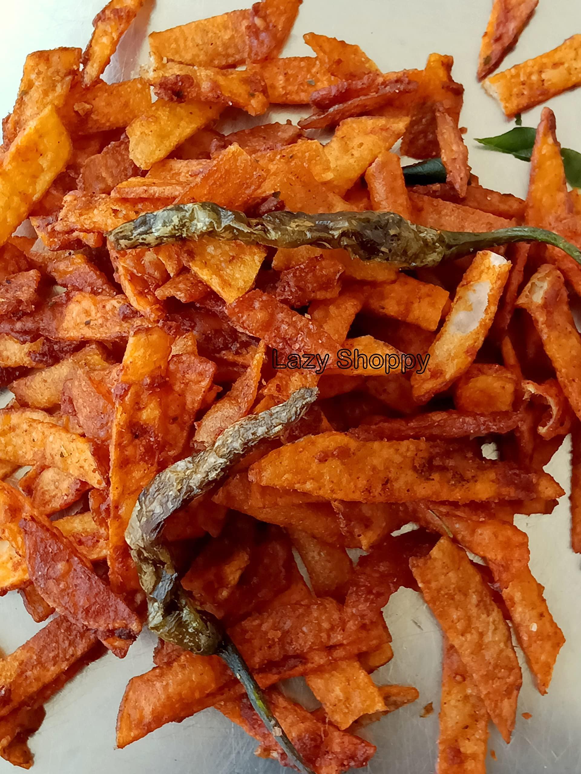 Lazy Shoppy Lazy Shoppy Ginger Potato Spicy Chips | Spicy Chips | | | | | Home Made Ginger Chips (750 Grams)