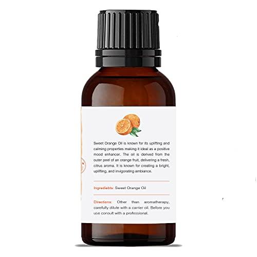 Handcraft Blends Handcraft Blends Sweet Orange Essential Oil - 100% Pure and Natural - Premium Therapeutic Grade with Premium Glass Dropper (30 ml)