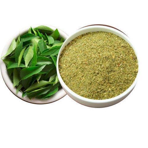 KUNJIKA JADIBOOTI Kunjika Jadibooti Curry leaves Powder | Karuveppilai Powder | Kadi Patta Powder | Karibevu Powder for Hair & Eating (100 GM)