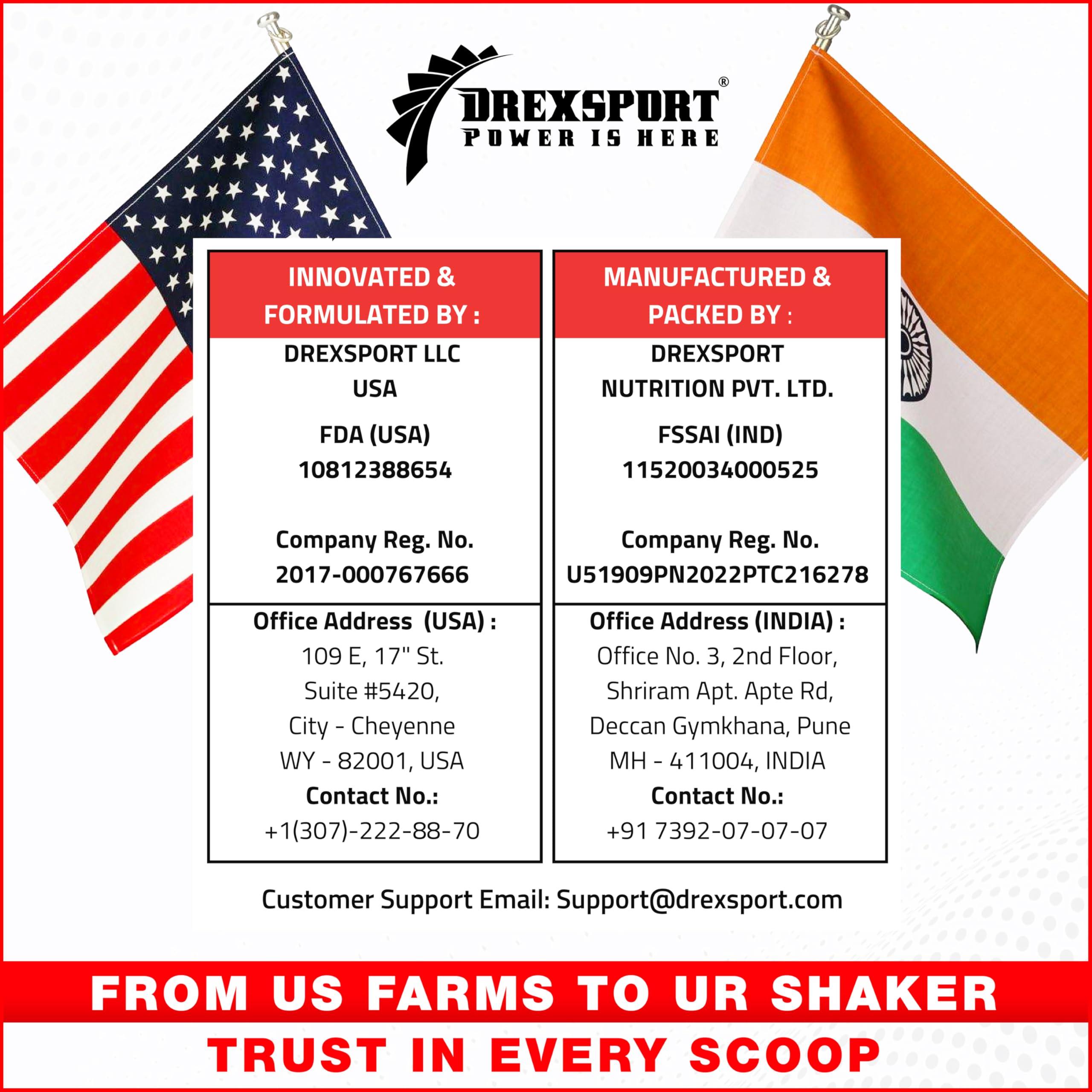 DREXSPORT DREXSPORT Wild Whey Protein Powder - Organic Isolate Blend Based on Grass-Fed Cows Whole A2 Milk - Premium, All-Natural and Chemical-Free (Chocolate 800g Net, 1kg Pack)