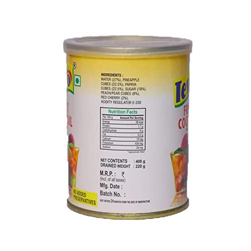 Testo Testo Fruit Cocktail Pack of 2 - (400g Per pack)