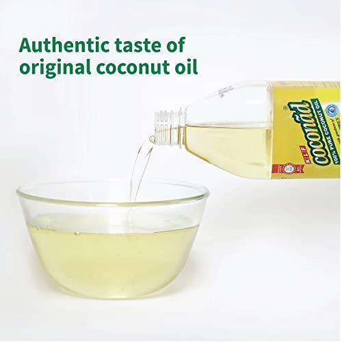 Great Bazaar KLF Coconad 100% Pure Coconut Oil, 1L