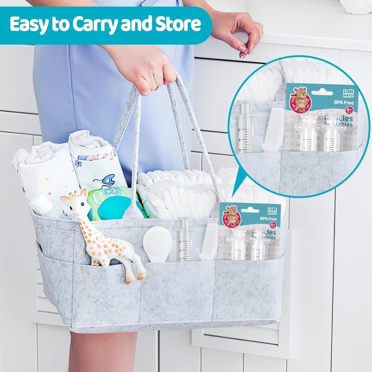 Nachar Nachar Sinus Rinse System, 4pcs Professional Baby Nasal Irrigator Portable Infant Nose Cleaner Quick Rinse Device All Natural Relief - BPA Free More Convenient