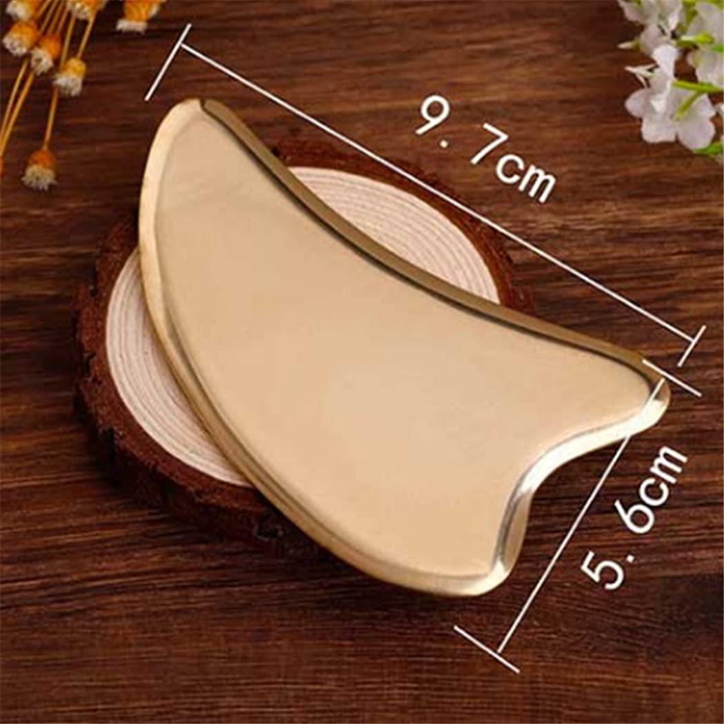 Dorakitten Dorakitten Gua Sha Facial Tool Brass Heart Shape Professional Natural Lightweight Scraping Massage Tool Gua Sha