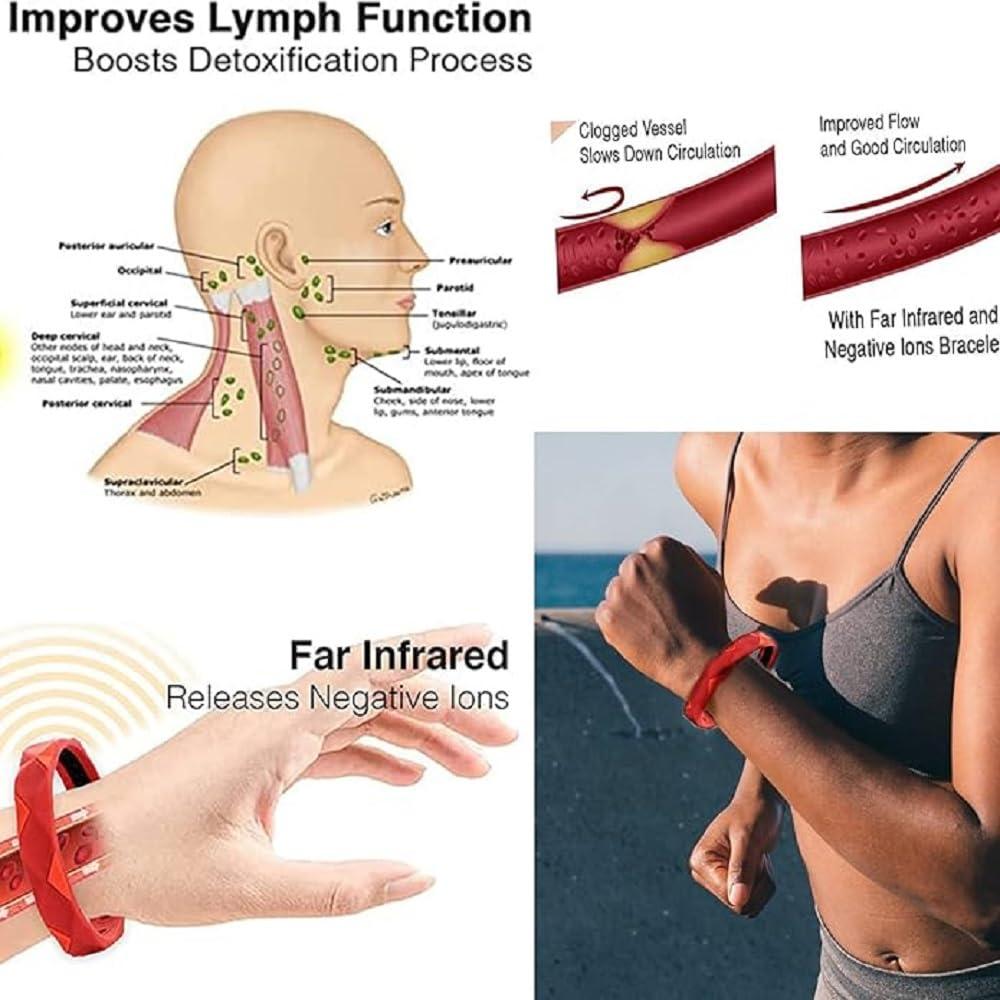 James International James International Anti Static Wrist Strap Band Adjustable Cordless Anti-Static Wristband Wireless Antistatic Bracelet for Men Women, Fits Your Wrist Comfortably (Black & Purple)