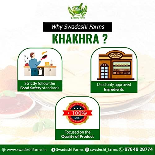 Swadeshi Farms Swadeshi Farms Healthy Traditional Gujarati Snacks 100% Organic Ingredient Moth Flavor| Diet Friendly Handmade Low Fat Snacks Ready to Use - Pack of 1 (Moth Flavor - 200 GMS)