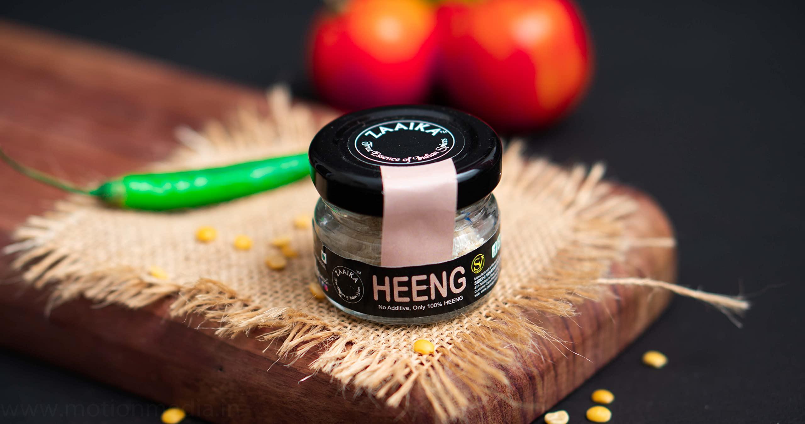 ZAAIKA ZAAIKA Extra Strong Natural Asafoetida Pure Hing | Hand Pounded Organic Pure Kadak Heeng | Hing Granule | Hing Asafoetida | Hing - 15 gm Afghani Nukra | No Atta No Maida