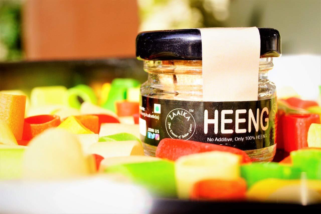 ZAAIKA ZAAIKA Extra Strong Natural Asafoetida Pure Hing | Hand Pounded Organic Pure Kadak Heeng | Hing Granule | Hing Asafoetida | Hing - 15 gm Afghani Nukra | No Atta No Maida